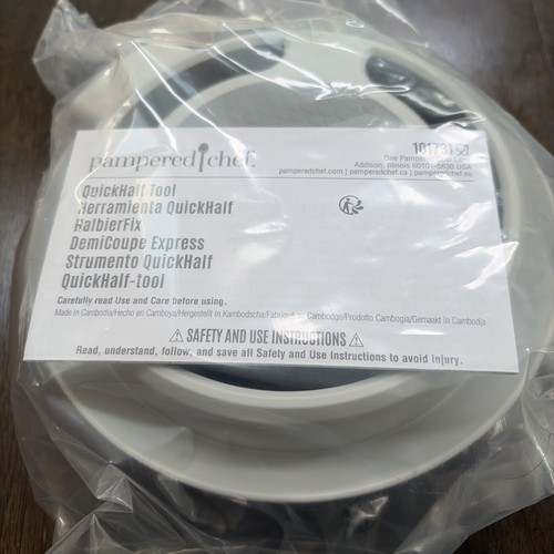 Pampered chef quickhalf tool - chef,